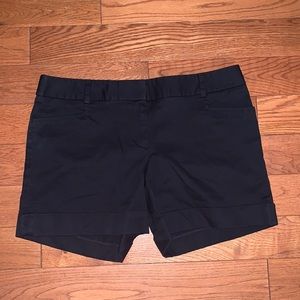 Express black shorts- size 8
